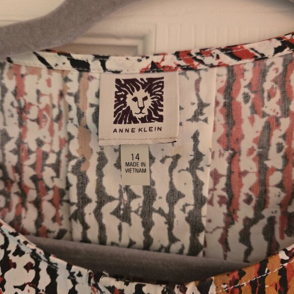 Anne Klein Top - Size 14 - Picture 2 of 5